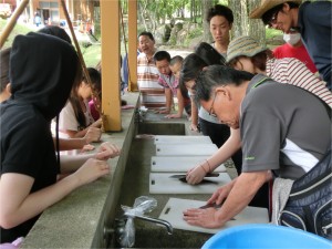 【まずは育成者が見本を示して】